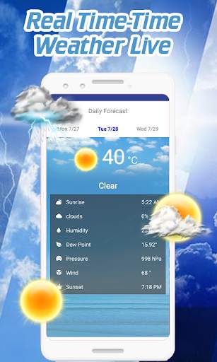 Live Weather Forecast, Weather Updates screenshot 1