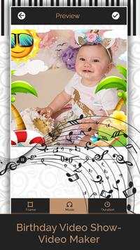 Birthday Video Show - Video Maker screenshot 1