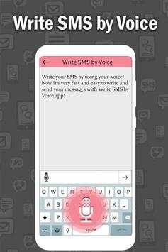 Write SMS by Voice screenshot 3