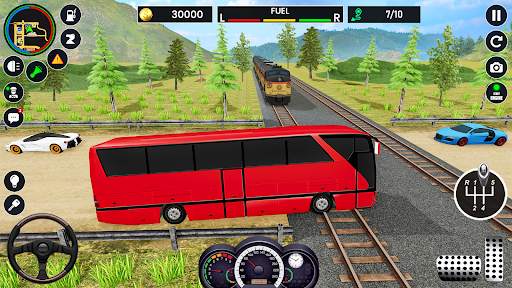 Mountain Road Bus Driving Game screenshot 1