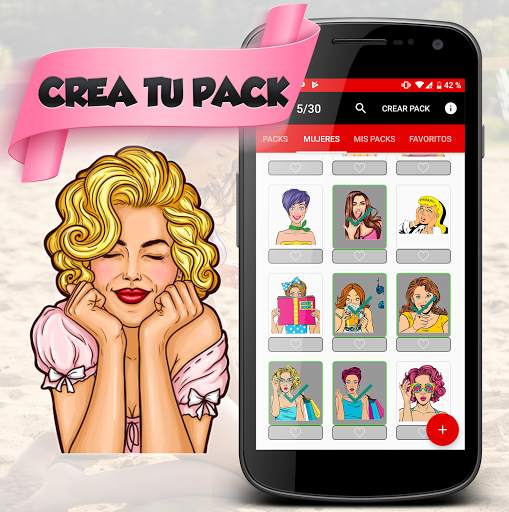 Wastickerapps sexual sexy girls stickers screenshot 2