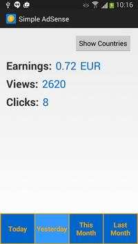 Simple AdSense 1 تصوير الشاشة