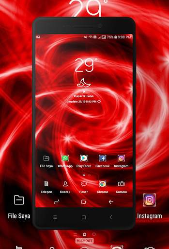 Red Wallpaper screenshot 3