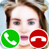 girlfriend fake call 2 icon