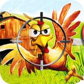Crazy Chicken Shooting - Angry Chicken Knock Down 1.0