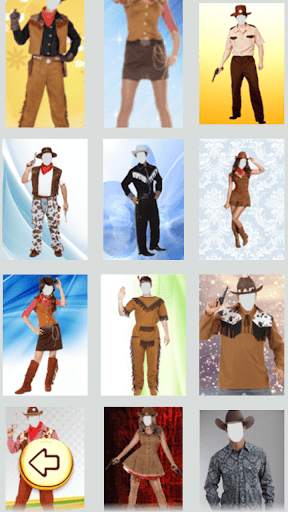 Cowboy Dress Selfie Photo Edit screenshot 2