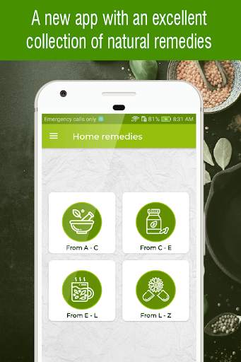 home remedies, natural remedies app screenshot 1