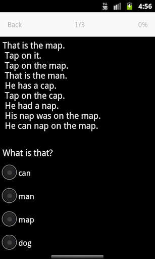 Reading Comprehension screenshot 3