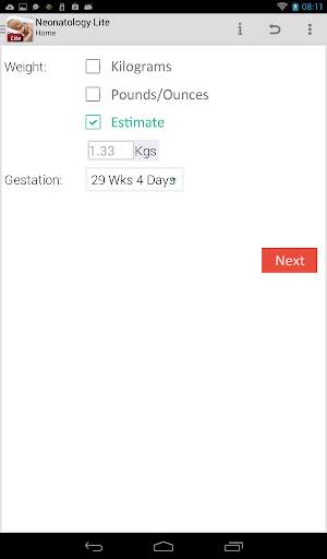 Neonatology Lite screenshot 6