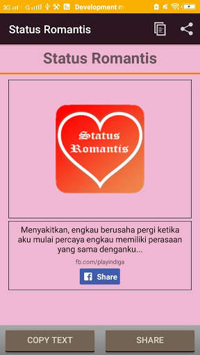 Status Romantis screenshot 3
