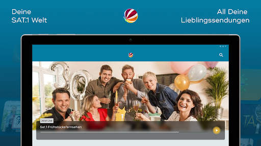 SAT.1 - Live TV und Mediathek screenshot 1