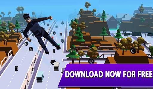 Stuntman: Ragdoll simulator games with trampoline screenshot 8