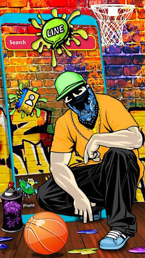 Graffiti, Pop, Boy Themes & Live Wallpapers screenshot 1