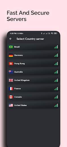 Turbo VPN - Secure VPN screenshot 3