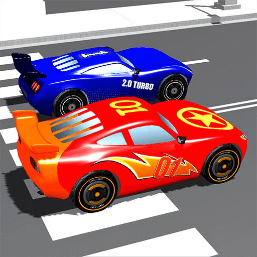 Super Kids Car Racing In Traffic icon