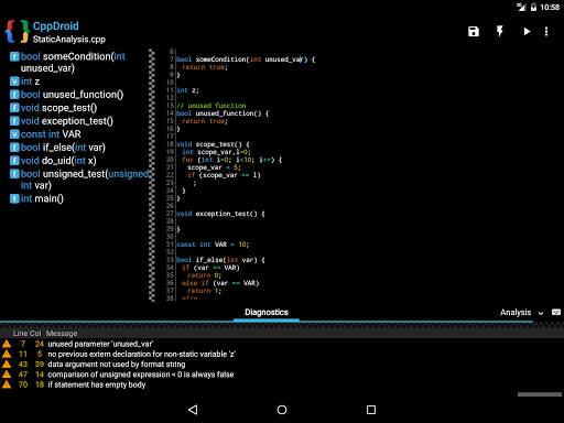 CppDroid - C/C   IDE скриншот 9