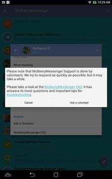 Mulberry Messenger Lite screenshot 6