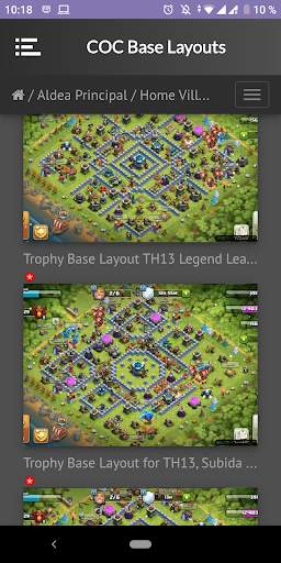 Diseños Aldeas para COC screenshot 6