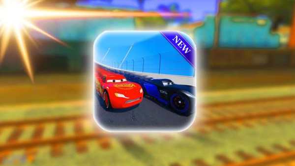 Lightning car Mcqueen Racing game screenshot 1