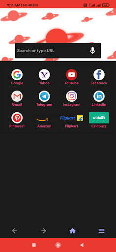 Saturn Browser screenshot 1