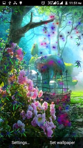 Green Weed HD Live Wallpaper screenshot 7