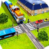 Euro Railroad Crossing: Railway Train Passing 3D 1.1