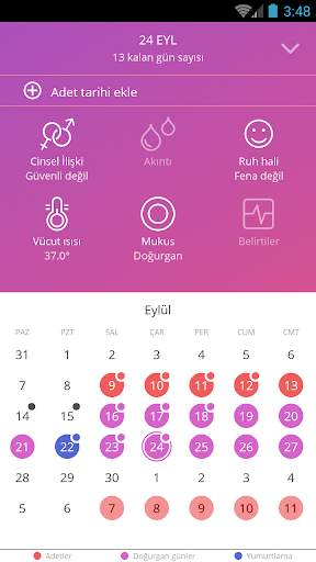 Ovu - Period Tracker Free screenshot 2