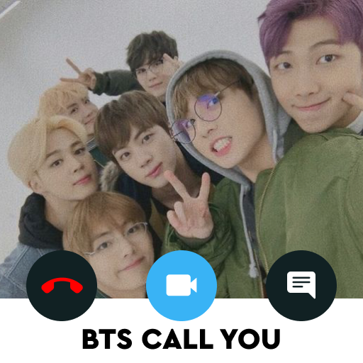 💞 BTS Call You - Fake Video Voice Call with BTS icon