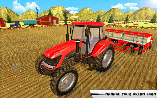 Real Tractor Farmer games 2019 : New Farming Games screenshot 4