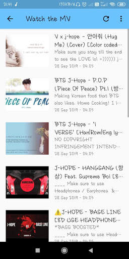 J-Hope Music Offline 2020 screenshot 4