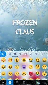 Frozen Claus Kika Keyboard screenshot 2
