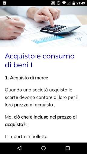 Corso di Contabilità Avanzata screenshot 3