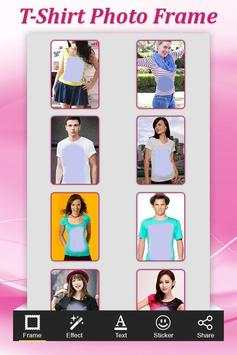 Photo on Girl's T-shirt : Photo Editor 1 تصوير الشاشة
