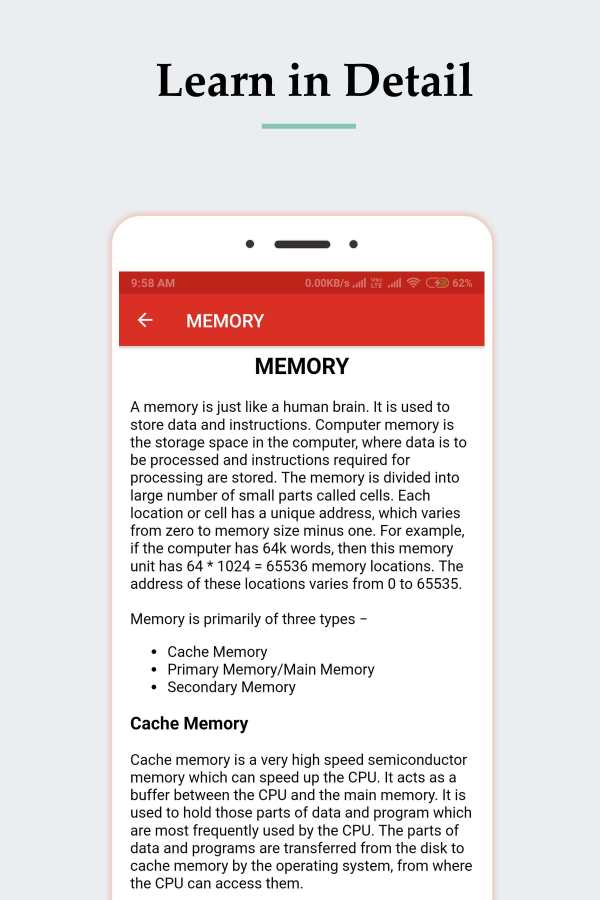 Basic Computer ? Awareness Master - Exam Booster screenshot 4