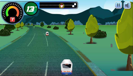 Balapan Bis Turbo screenshot 4
