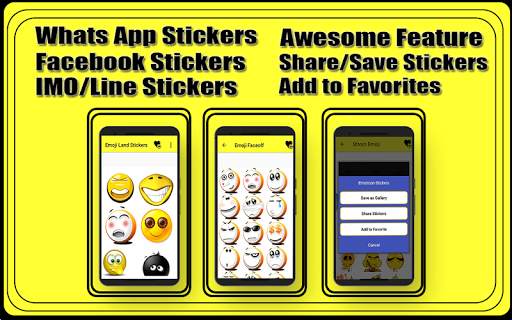 Animated EMOJI Stickers: For All Messengers screenshot 2