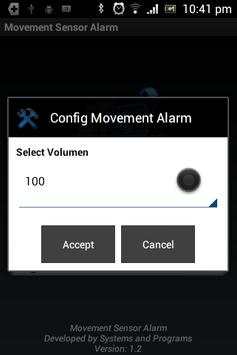 Sensor Alarm Movement screenshot 2