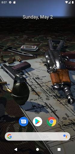 3D Guns Live Wallpaper screenshot 4