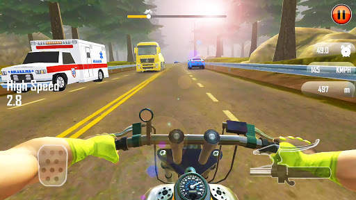 Real 3D Moto – モトバイクレーシング|トラフィックライダー screenshot 2
