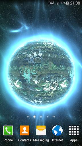 Fantasy Planet Live Wallpaper screenshot 5