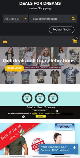Deals For Dreams-Online Shopping App screenshot 1