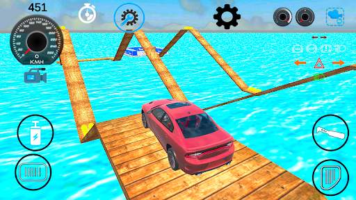 Car Driving Simulator Car driving impossible games screenshot 7