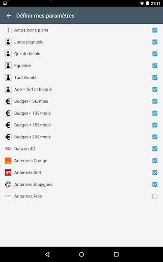 Meilleur forfait mobile screenshot 5