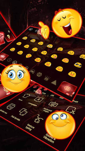 Blood Red Bee Keyboard screenshot 3