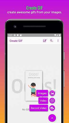 GIF Search & Maker, Video to GIF, Images to GIF screenshot 2