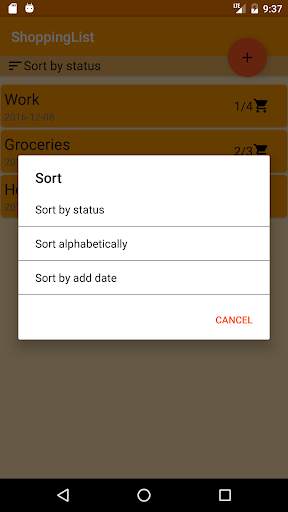 Shopping List screenshot 3