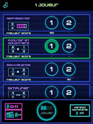 Défi des fractions : jeux mathématiques screenshot 17