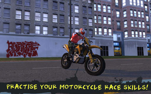Furious Stadt Motorradrennen screenshot 5