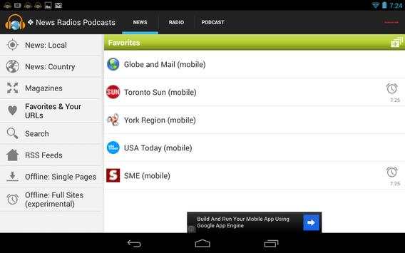 News Radios Podcasts screenshot 11