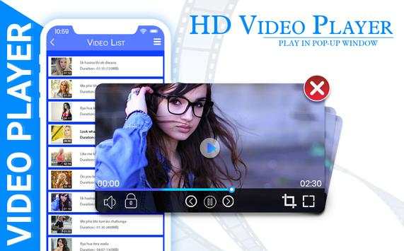 4K Video Player 2019 - HD Video Player screenshot 1